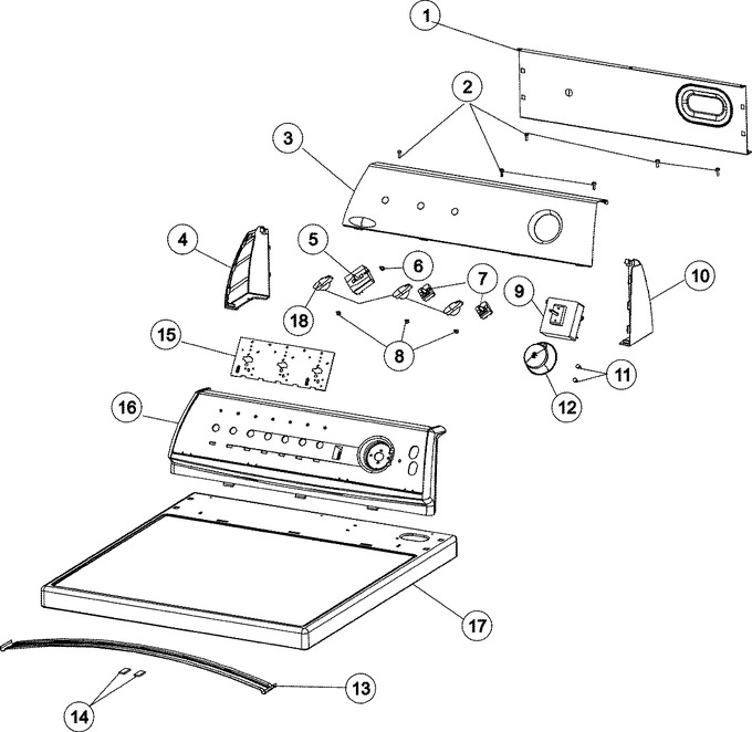 Diagram for NDG5805AWW