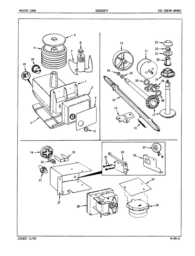 Diagram for ICES24F9 (BOM: 5L50A)