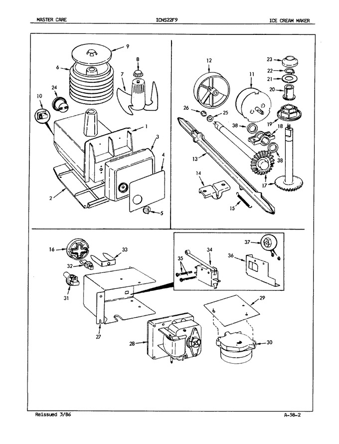 Diagram for ICNS22F9H (BOM: 5L47A)