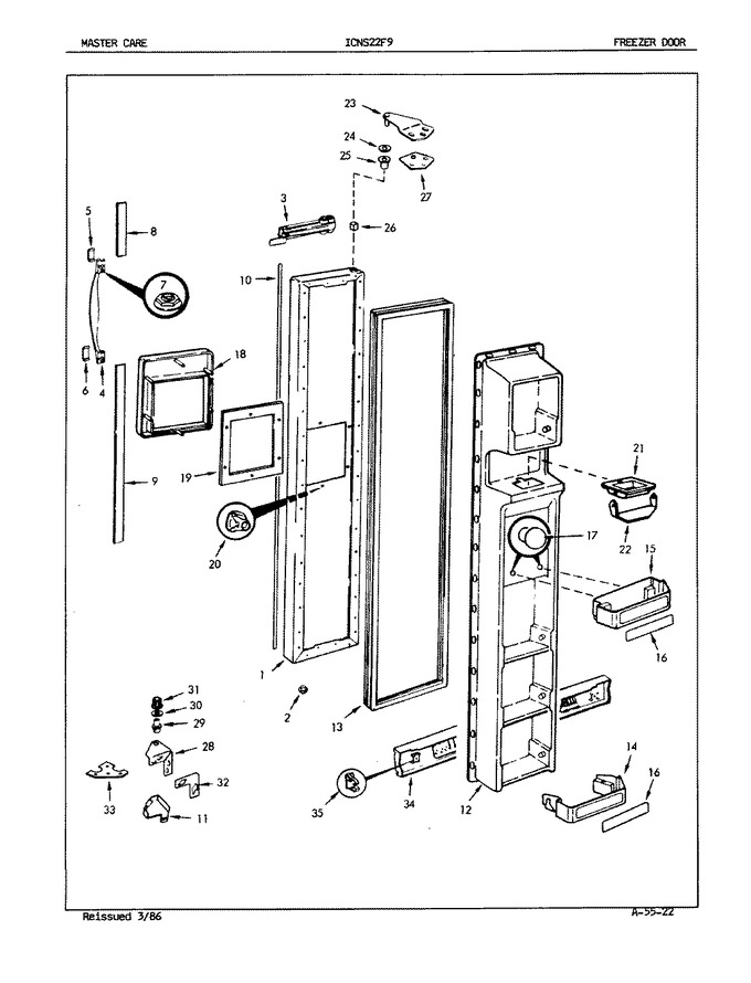 Diagram for ICNS22F9A (BOM: 5L47B)