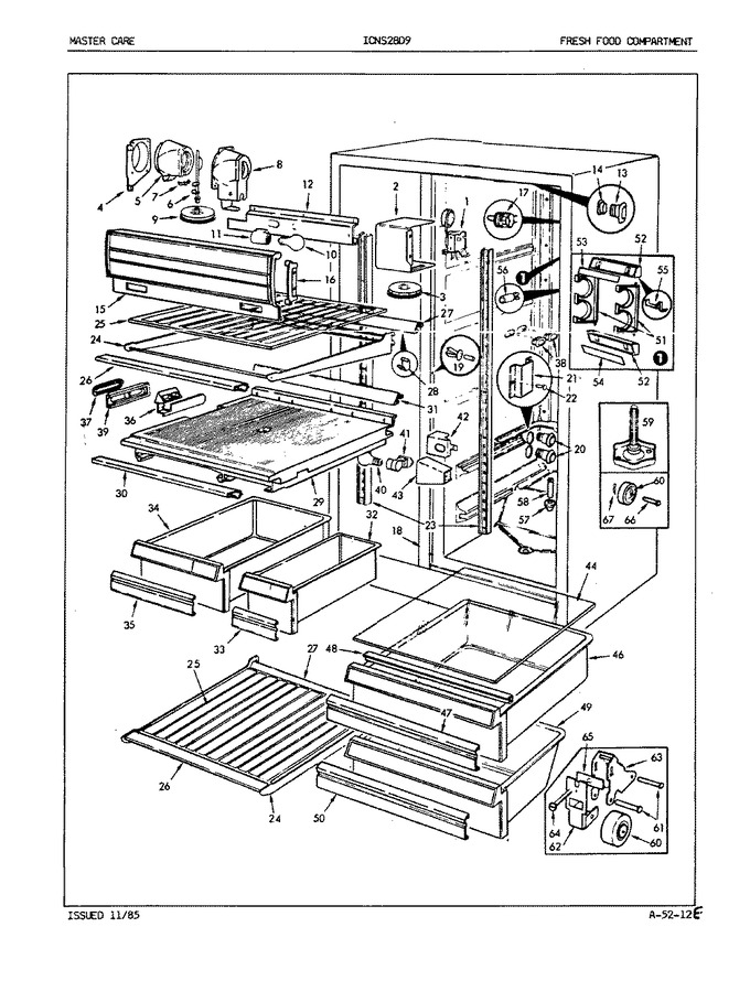 Diagram for ICNS28D92H (BOM: 5L58A)