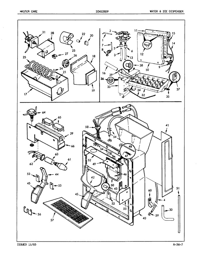 Diagram for ICNS28D92H (BOM: 5L58A)