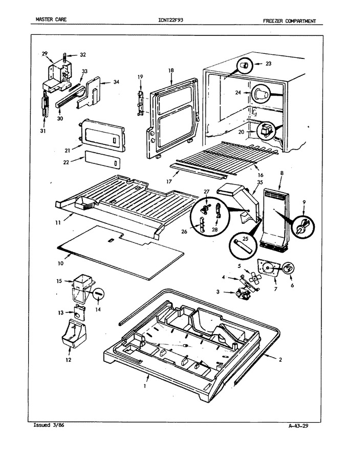 Diagram for ICNT22F93 (BOM: 5B78A)