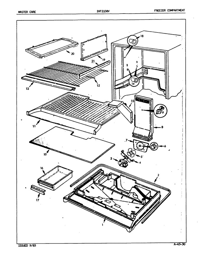 Diagram for INT21D8A (BOM: 5A77A)