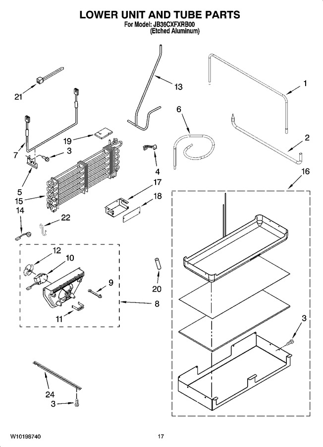 Diagram for JB36CXFXRB00