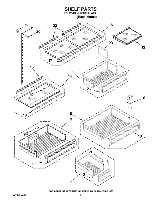 Diagram for JB36NXFXLW00