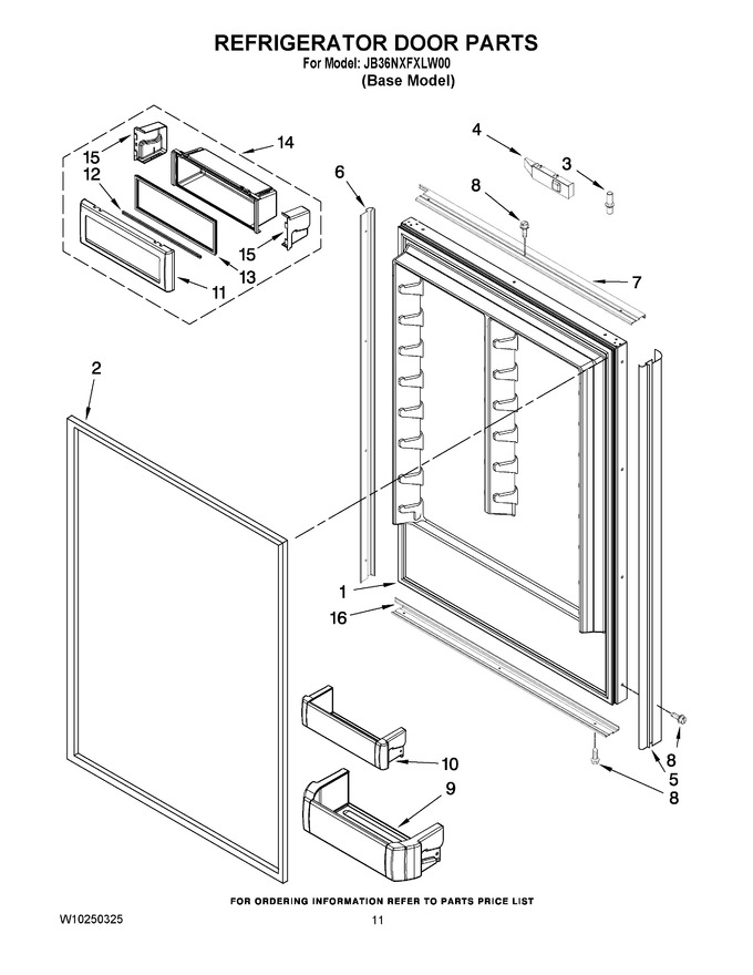 Diagram for JB36NXFXLW00