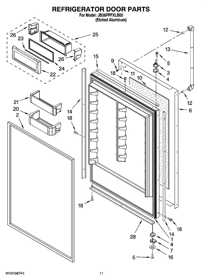 Diagram for JB36PPFXLB00
