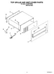 Diagram for 03 - Top Grille And Unit Cover Parts