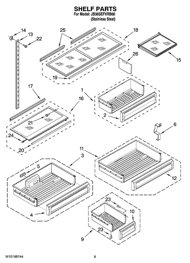 Diagram for JB36SEFXRB00