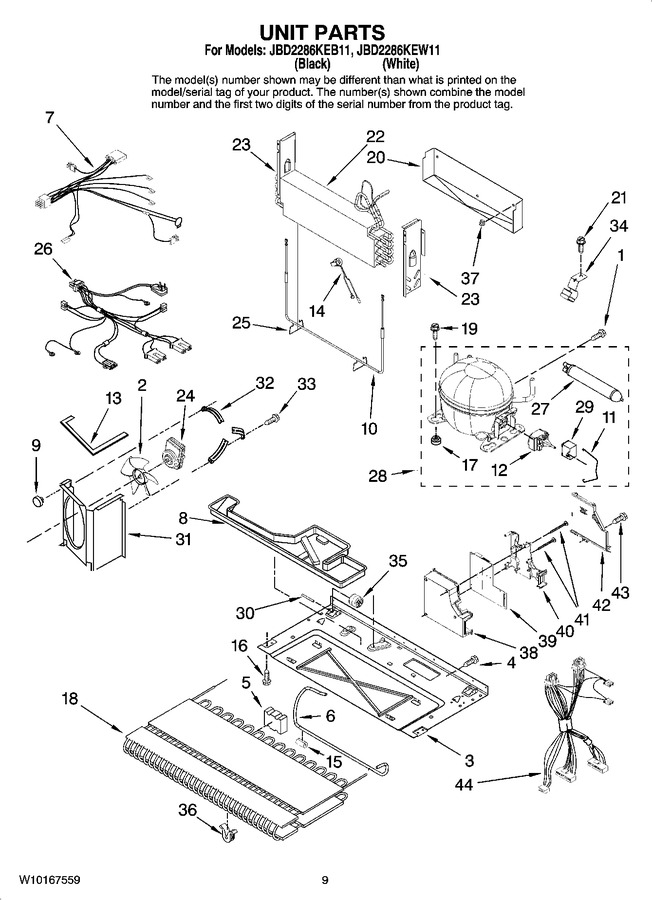 Diagram for JBD2286KEW11