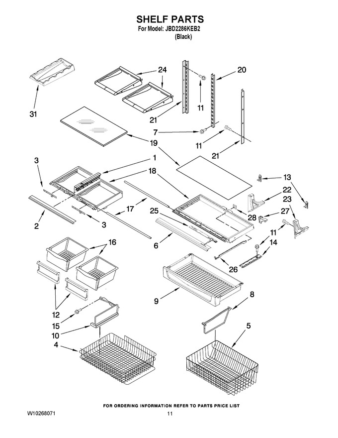 Diagram for JBD2286KEB2