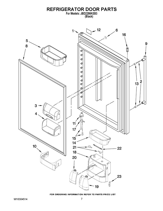 Diagram for JBD2286KEB3
