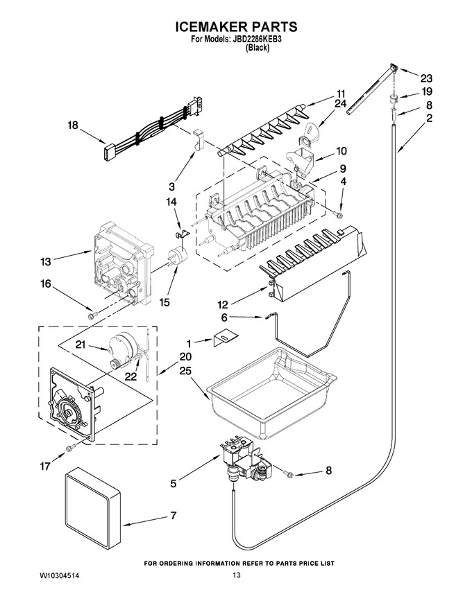 Diagram for JBD2286KEB3
