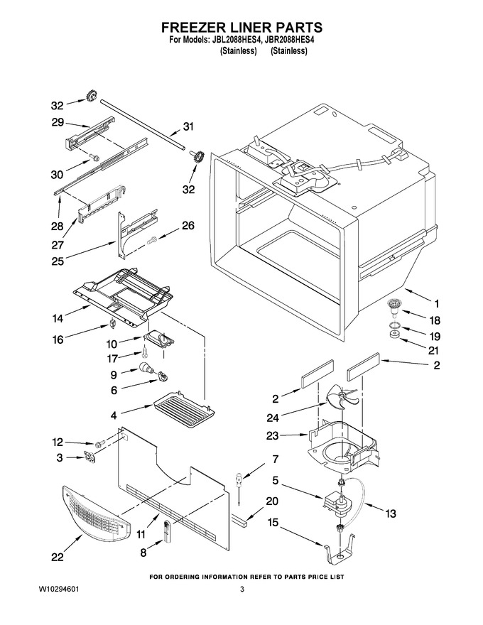 Diagram for JBR2088HES4