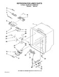 Diagram for 03 - Refrigerator Liner Parts