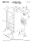 Diagram for 01 - Cabinet Parts