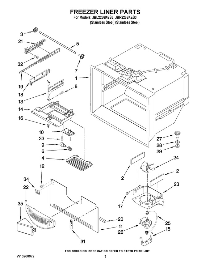 Diagram for JBR2286KES3