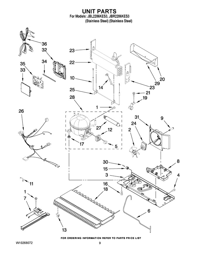 Diagram for JBR2286KES3