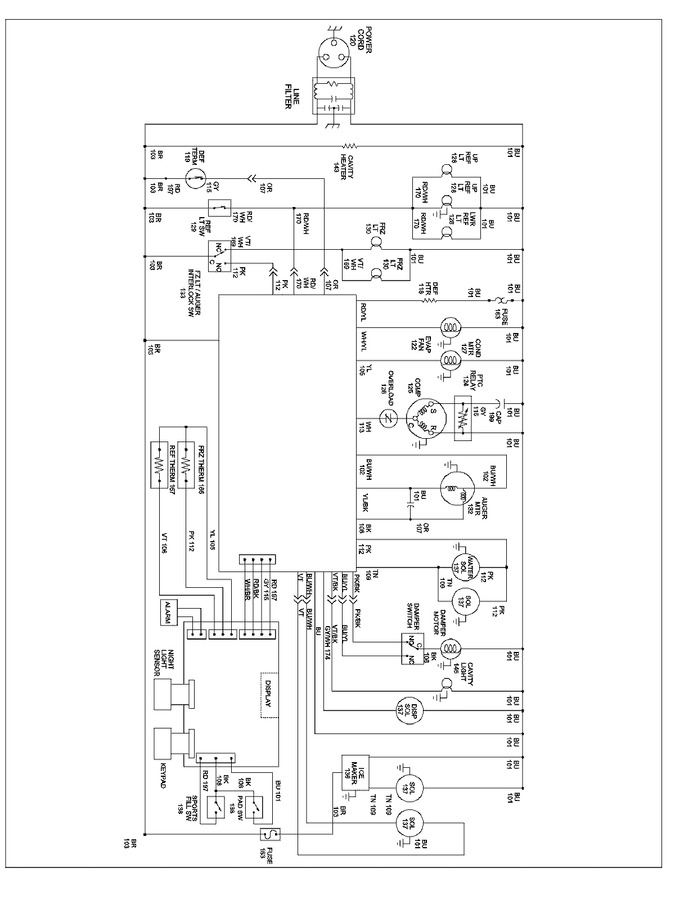 Diagram for XRSS287BW (BOM: PXRSS287BW0)