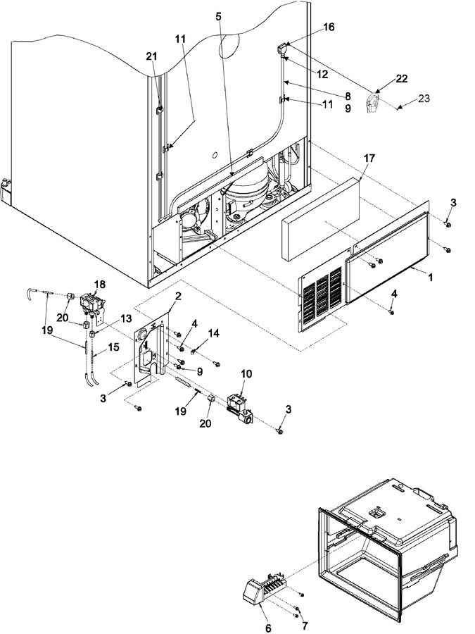 Diagram for JCB2058GEW (BOM: PJCB2058GW1)
