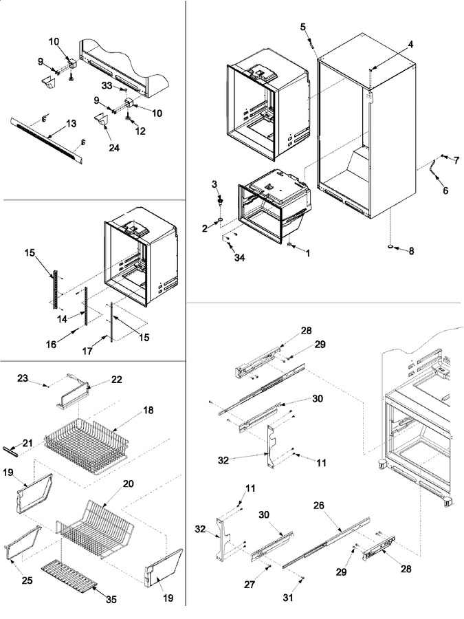 Diagram for JCB2059GES (BOM: PJCB2059GS0)