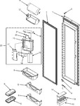 Diagram for 16 - Refrigerator Door (interior)
