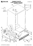 Diagram for 01 - Cabinet Parts