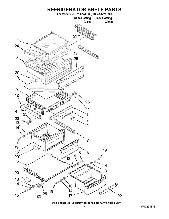 Diagram for JCB2587WEY00