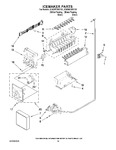 Diagram for 10 - Icemaker Parts