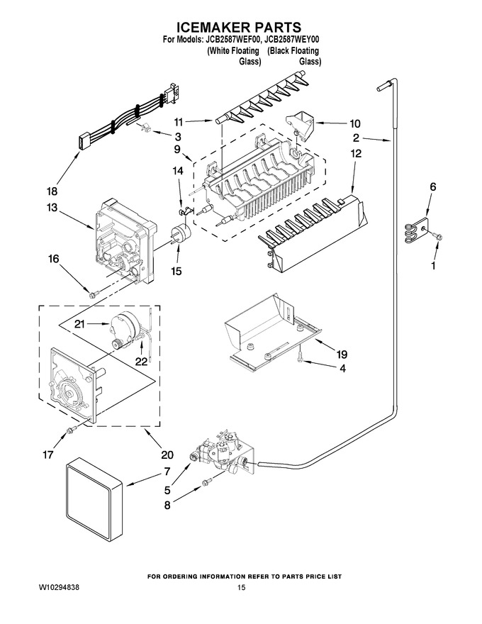 Diagram for JCB2587WEF00