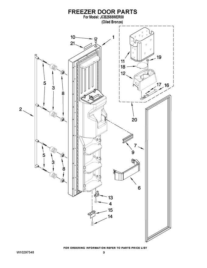 Diagram for JCB2588WER00