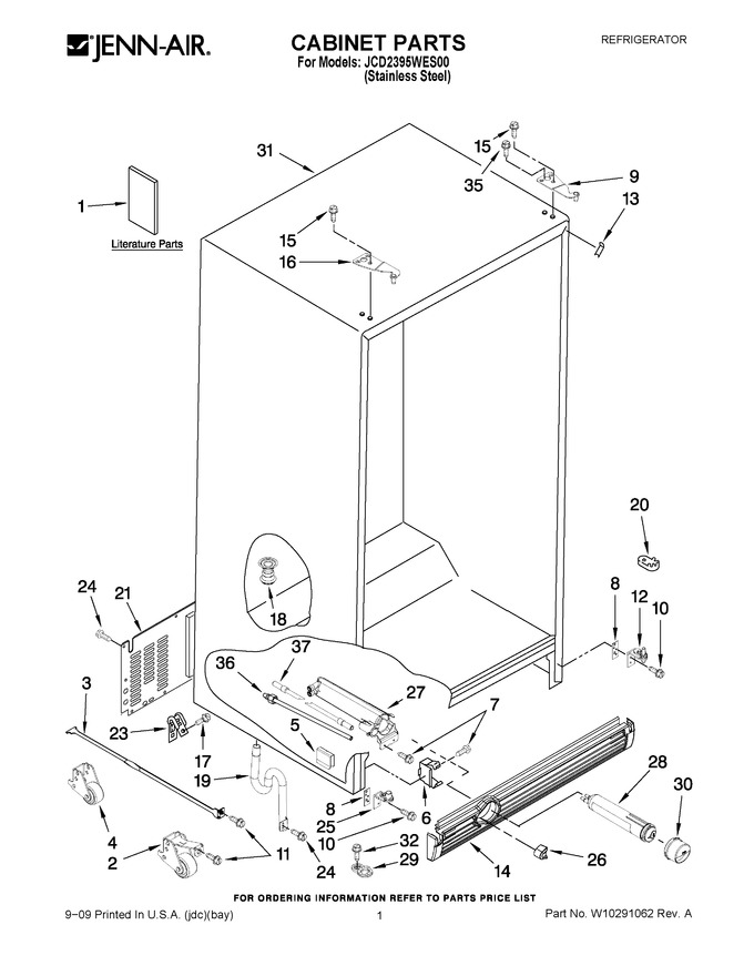 Diagram for JCD2395WES00