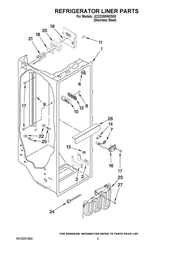 Diagram for JCD2395WES00