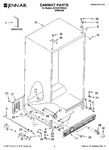 Diagram for 01 - Cabinet Parts