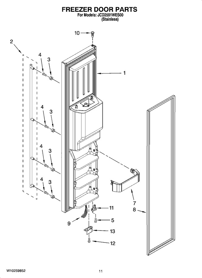 Diagram for JCD2591WES00
