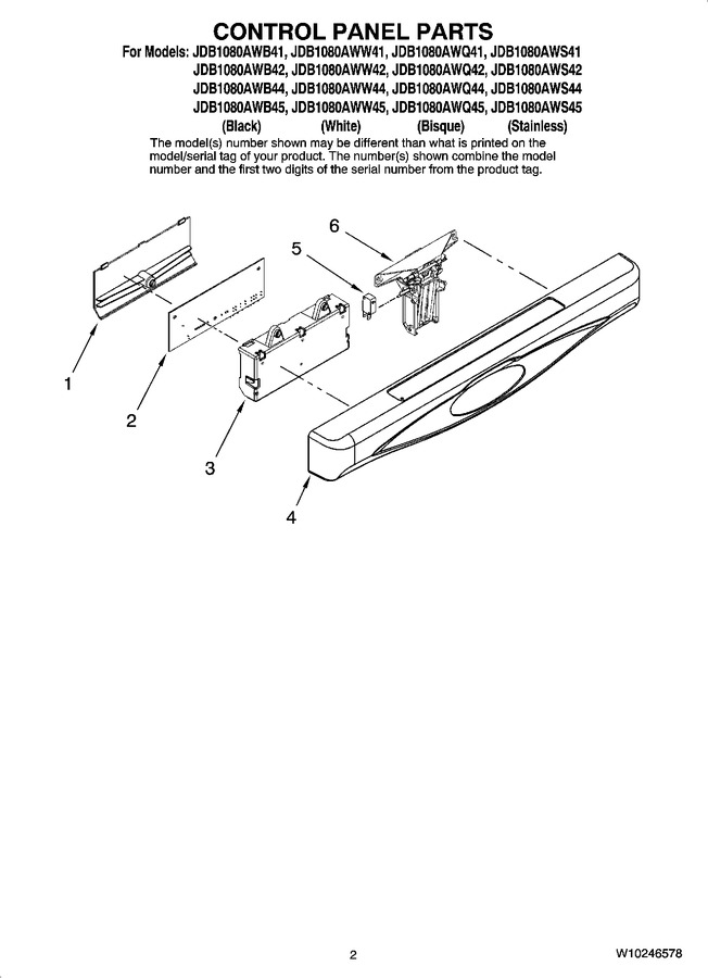 Diagram for JDB1080AWB44