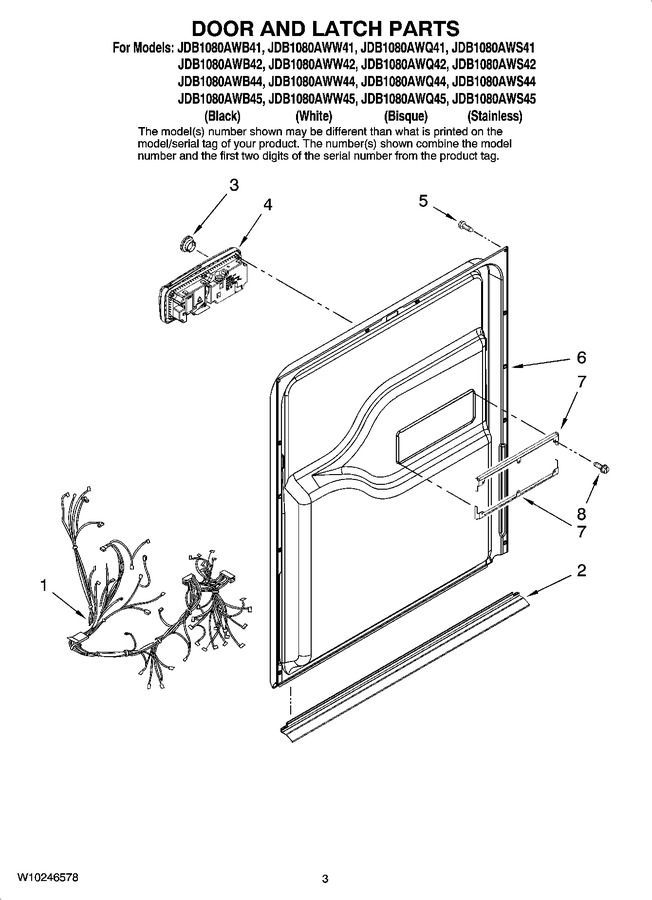 Diagram for JDB1080AWB41