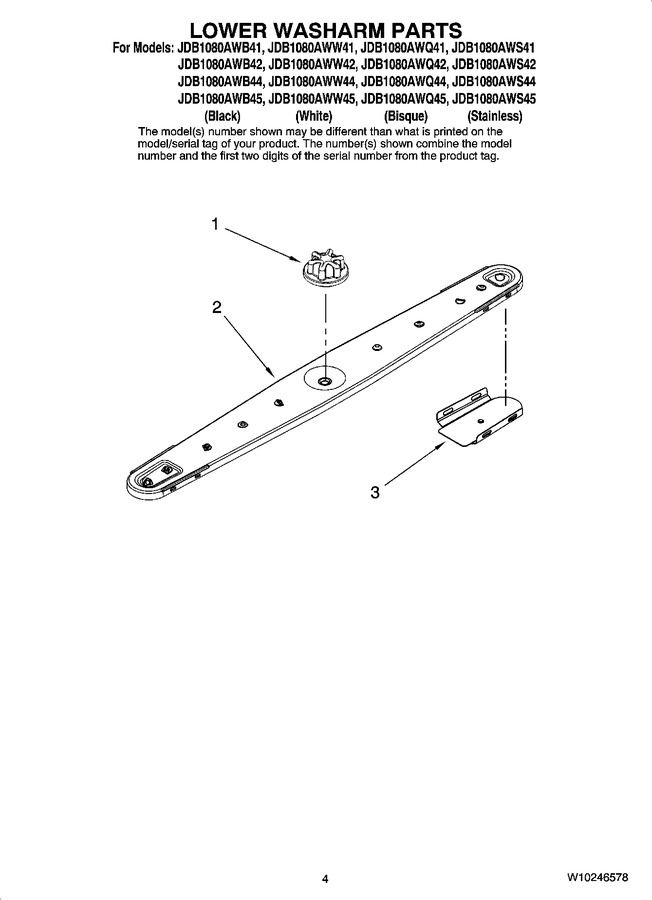Diagram for JDB1080AWS44