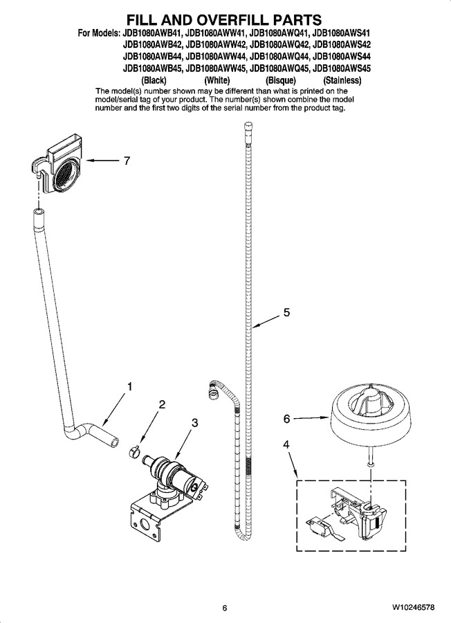 Diagram for JDB1080AWQ42