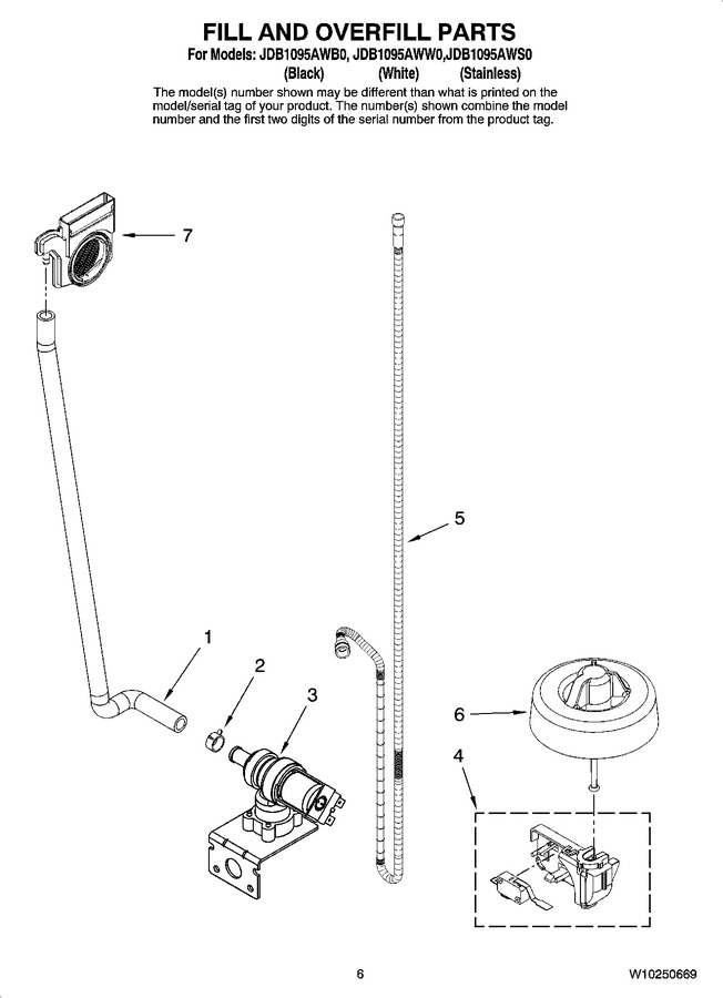 Diagram for JDB1095AWW0