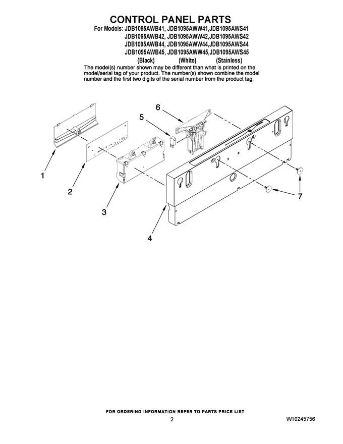 Diagram for JDB1095AWS41