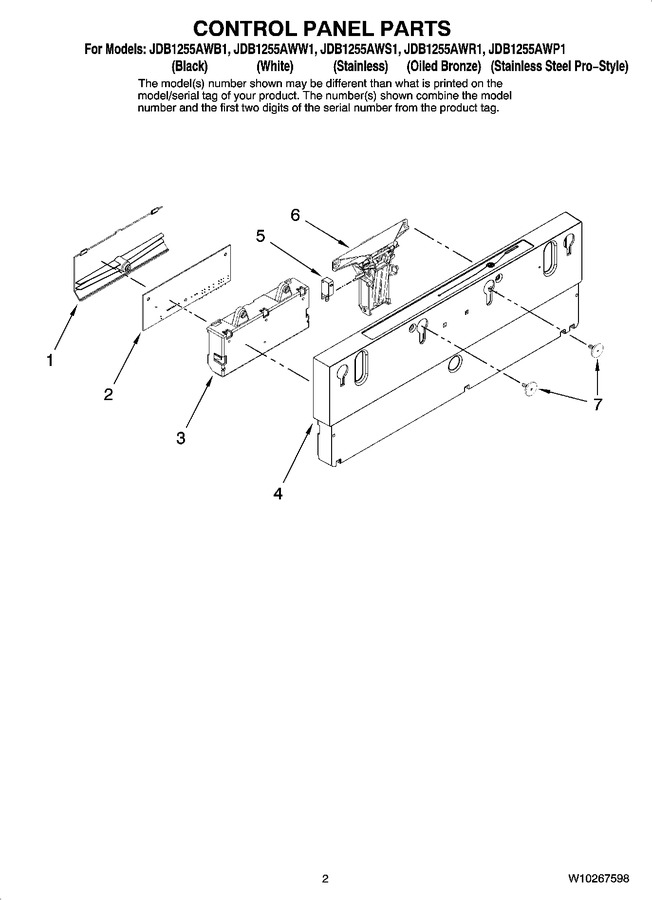 Diagram for JDB1255AWB1