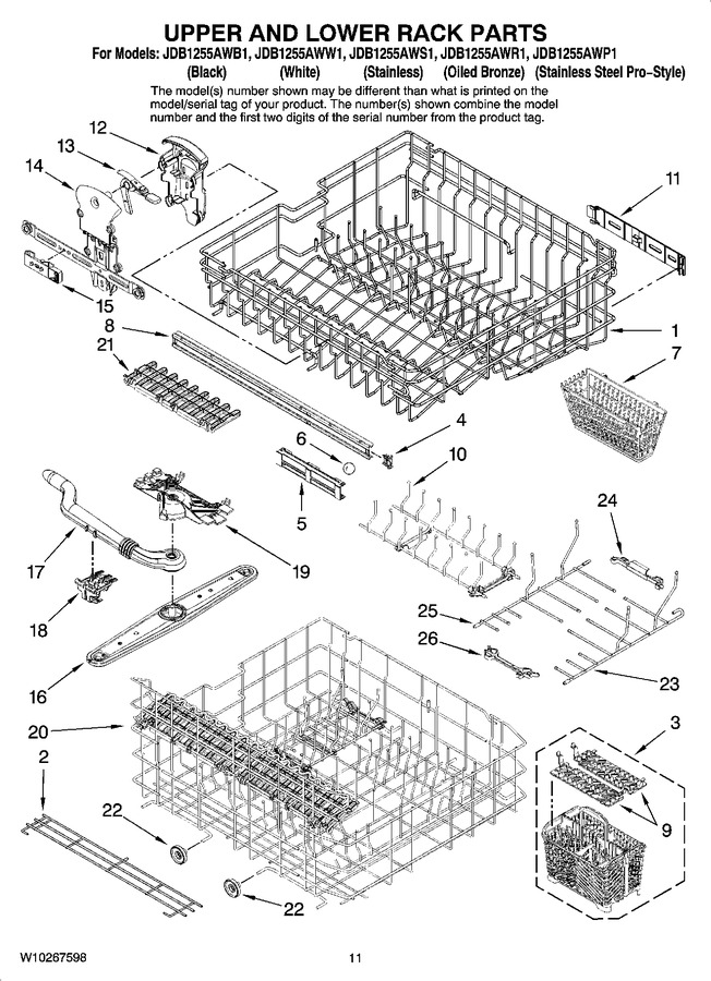 Diagram for JDB1255AWB1