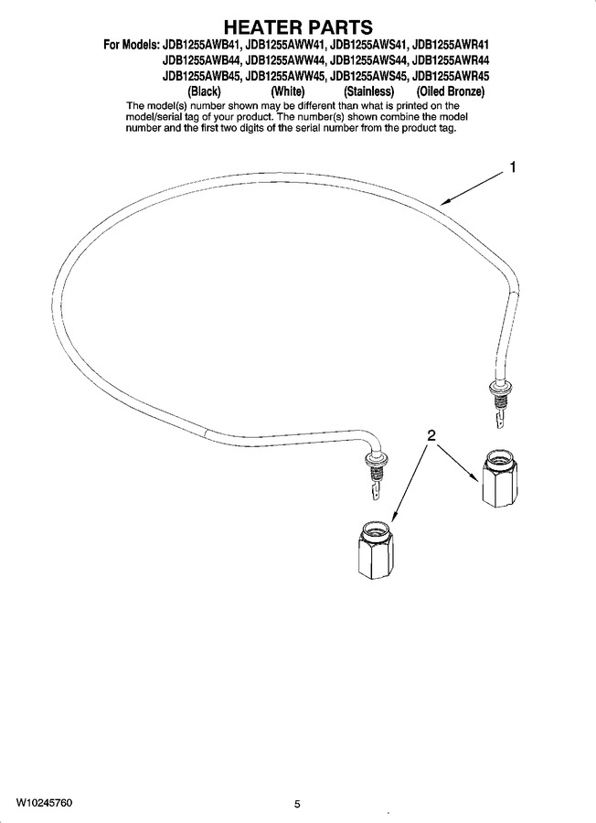 Diagram for JDB1255AWW41