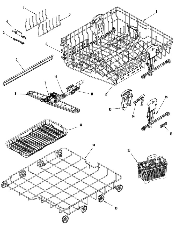 Diagram for MDB9750AWS