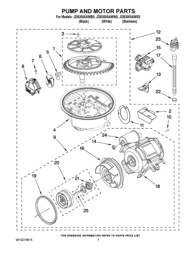 Diagram for JDB3000AWS0