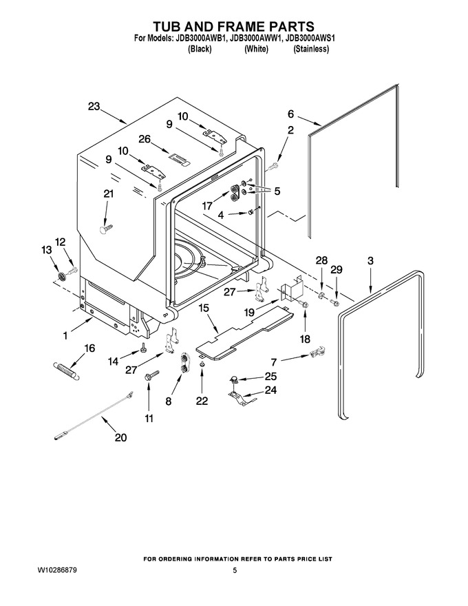Diagram for JDB3000AWS1