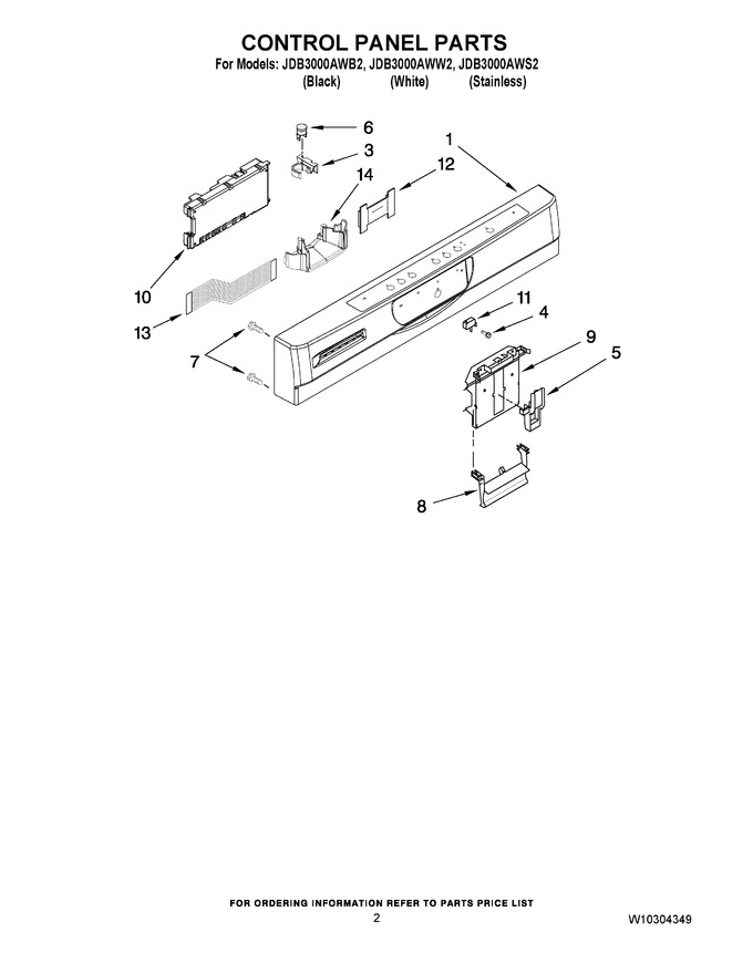 Diagram for JDB3000AWB2
