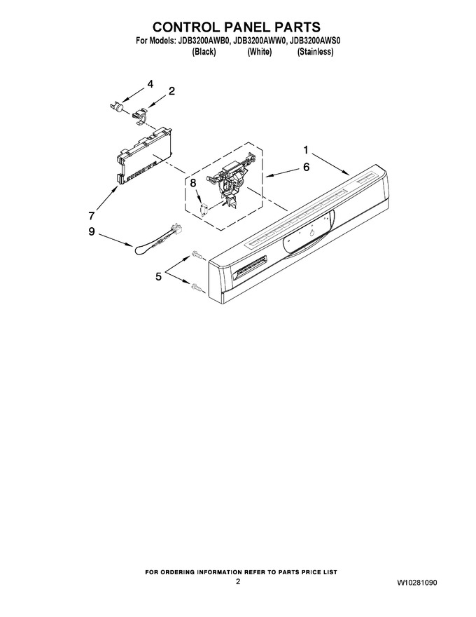 Diagram for JDB3200AWW0